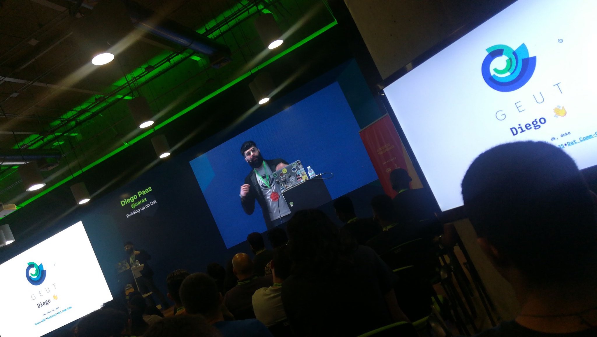 Building Up on Dat at NodeConf Colombia